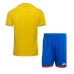 Maglie da calcio Colombia Prima Maglia Bambino Mondiali 2026  Manica Corta + Pantaloni corti)